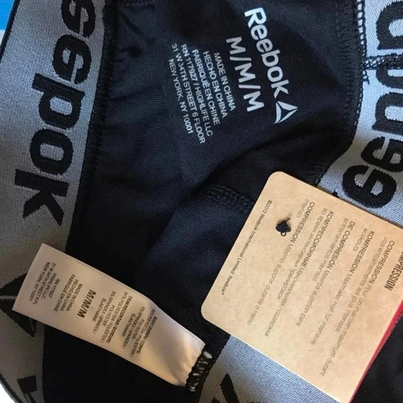 Reebok Training Compression Pants Size M NWT - Picture 6 of 8